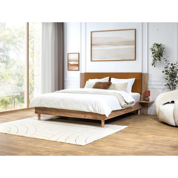 Dvigulė lova su lovos grotelėmis 140x190 cm Lior – Bobochic Paris-image-1