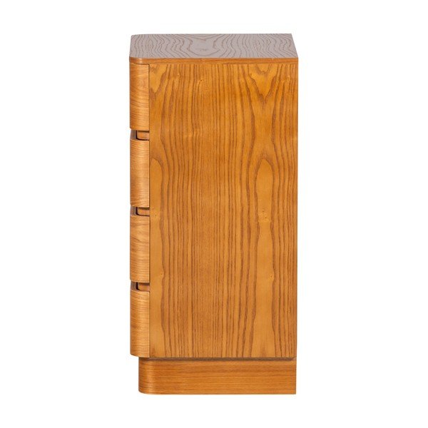 Natūralios spalvos šoninė spintelė 40x70x34 cm Fejo – WOOOD-image-4