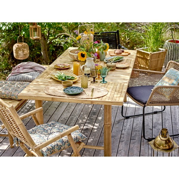 Sodo valgomojo stalas iš bambuko 98x200 cm Sole – Bloomingville-image-3