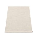 Kreminės spalvos lauko ir vidaus kilimas 60x85 cm Mono Linen Vanilla – Pappelina