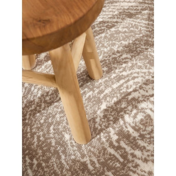 Smėlio spalvos/kreminės spalvos apvalios formos kilimas ø 160 cm Gloria Cavallo – Hanse Home-image-3
