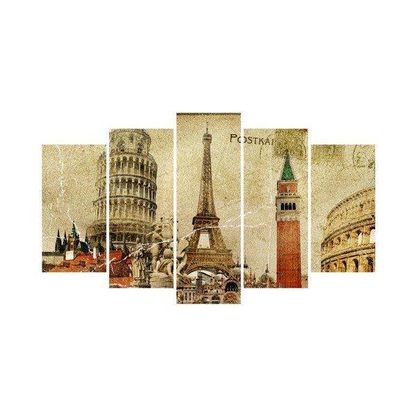 Daugiadalis 3D Art Mauve Eifelis, 102 x 60 cm