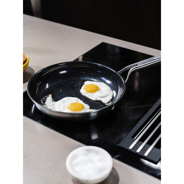 Keptuvė iš nerūdijančio plieno su nelimpančia danga ø 26 cm Chili Ta – FABINI-image-2