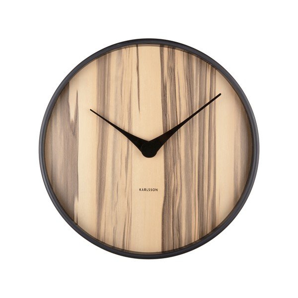 Sieninis laikrodis ø 40 cm  Wood Melange – Karlsson-image-2