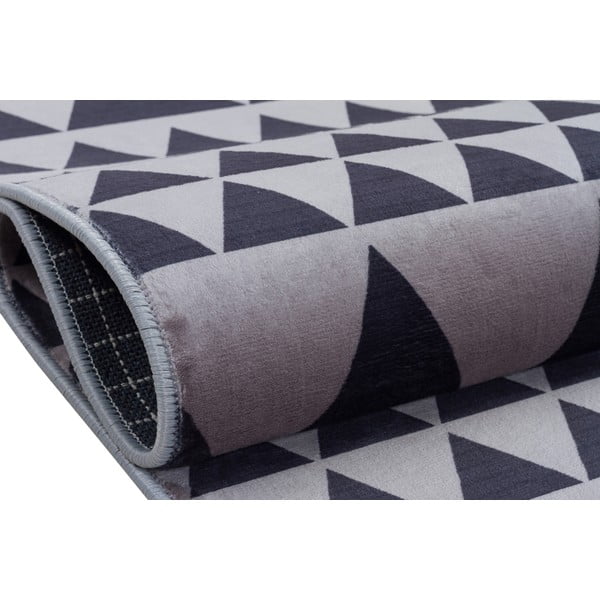 Pilkas plaunamas kilimas 180x120 cm - Vitaus-image-3