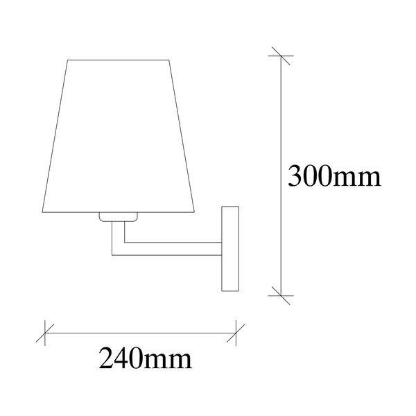 Smėlio spalvos/auksinės spalvos sieninė lempa ø 18 cm Profil – Opviq lights-image-4
