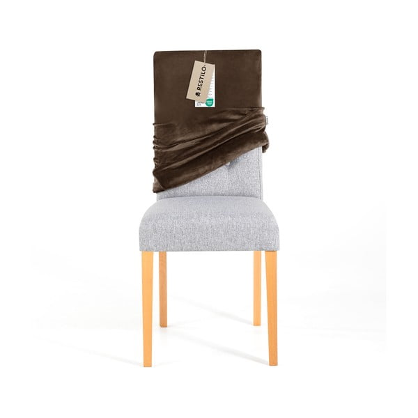 Rudos spalvos įtempiamas kėdei baldų apmušalas 48 cm Sento – Restilo-image-3