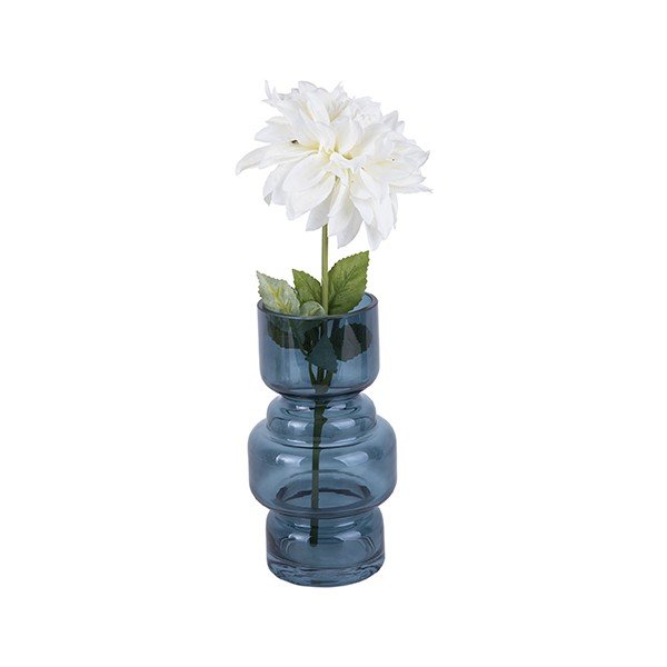 Mėlyno stiklo vaza PT LIVING Courtly, aukštis 20 cm-image-2