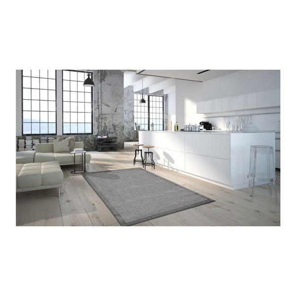 Pilkas lauko kilimas Floorita Chrome, 160 x 230 cm-image-3