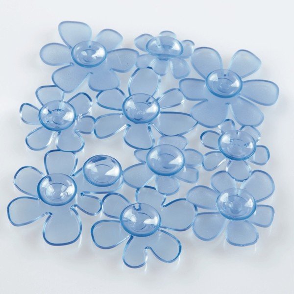 6 siurbimo neslystančių vonios kilimėlių rinkinys "InterDesign-image-1