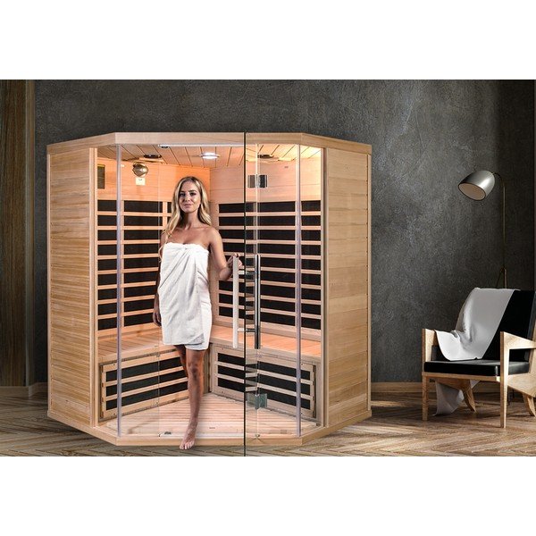 Infraraudonųjų spindulių sauna 4 žmonėms Family 2001XXL – Marimex-image-1