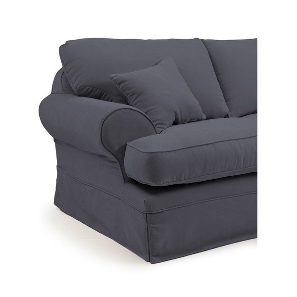 Antracito pilkos spalvos dvivietė sofa "Max Winzer Hermine-image-3