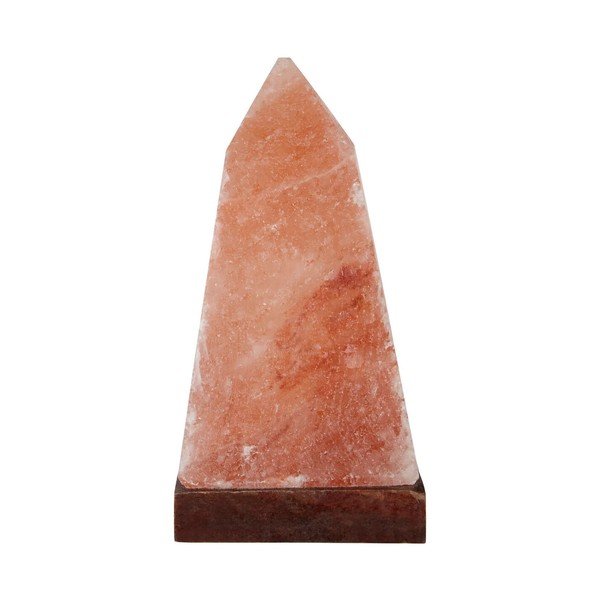Oranžinės spalvos druskos lempa (aukštis 28 cm) Nepal – Premier Housewares
