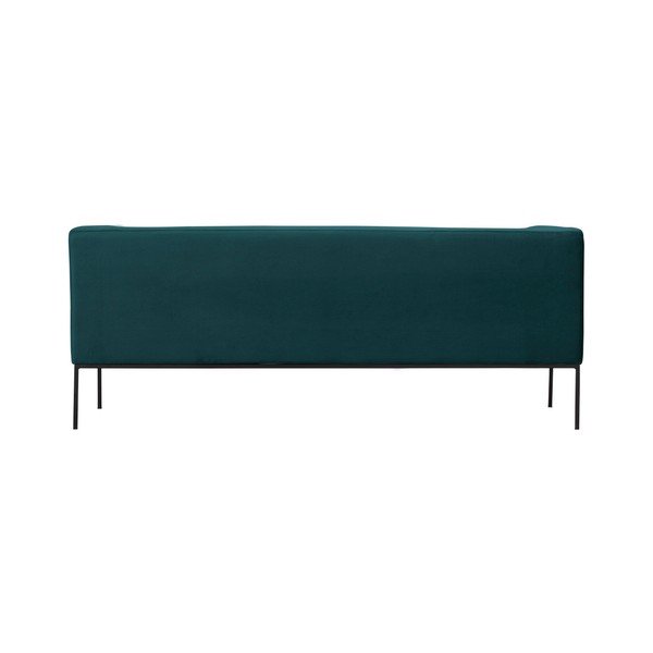 Tamsiai žalia aksominė sofa Windsor & Co Sofas Neptune, 195 cm-image-4