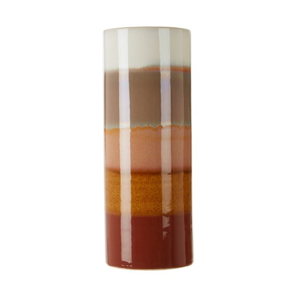 Smėlio rudos spalvos akmens masės vaza Premier Housewares Sorrell, 40 cm aukščio