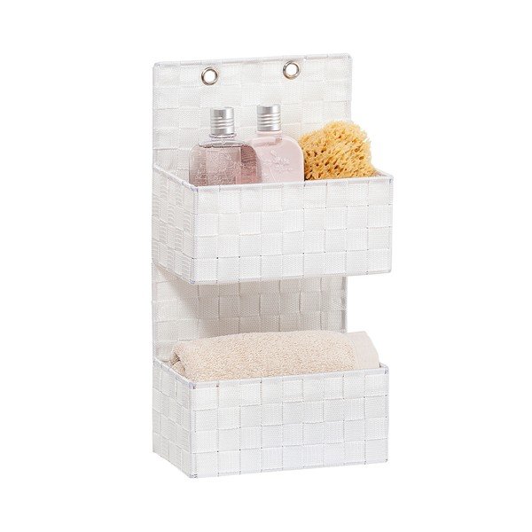 Baltas dvigubas vonios kambario organizatorius "Wenko Adria-image-3