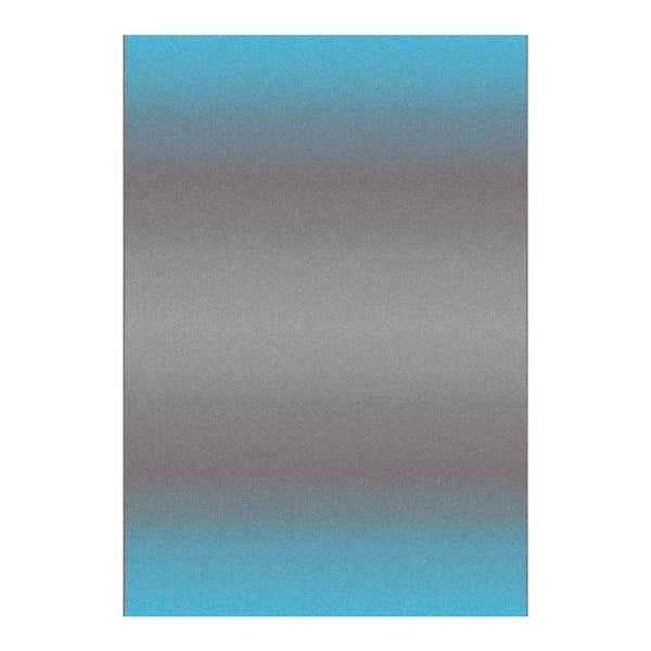 Pilkos ir mėlynos spalvos kilimas "Universal Boras", 57 x 110 cm