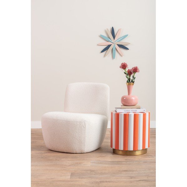 Iš metalo apvalios formos šoninis stalas ø 40 cm Candy Swirl – Leitmotiv-image-2