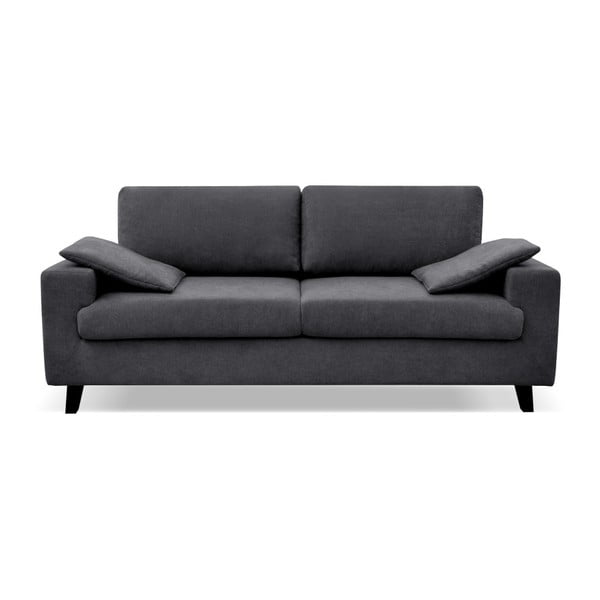 Tamsiai pilka trivietė sofa Cosmopolitan design Munich