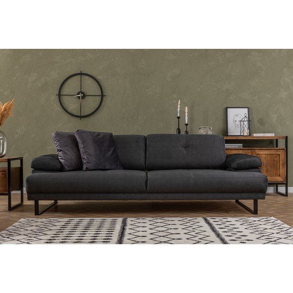 Sofa antracito spalvos 239 cm Mustang – Balcab Home-image-1