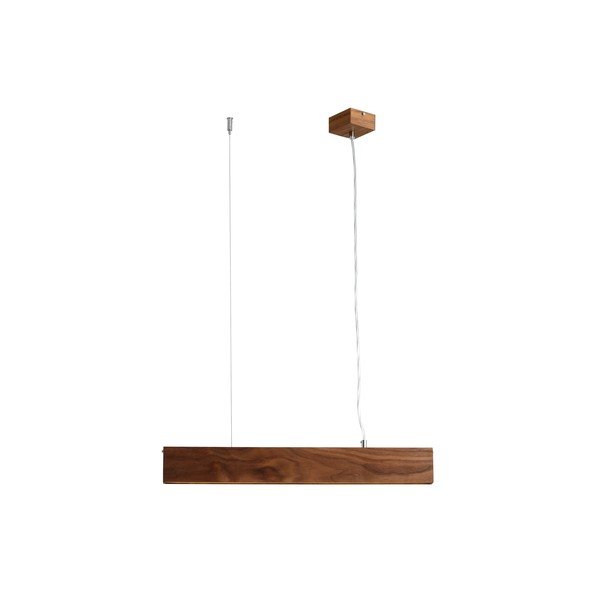 Pakabinamas šviestuvas iš riešutmedžio Custom Form Line Plus M Woody-image-1