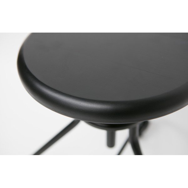 Juoda taburetė WOOOD Royce-image-3
