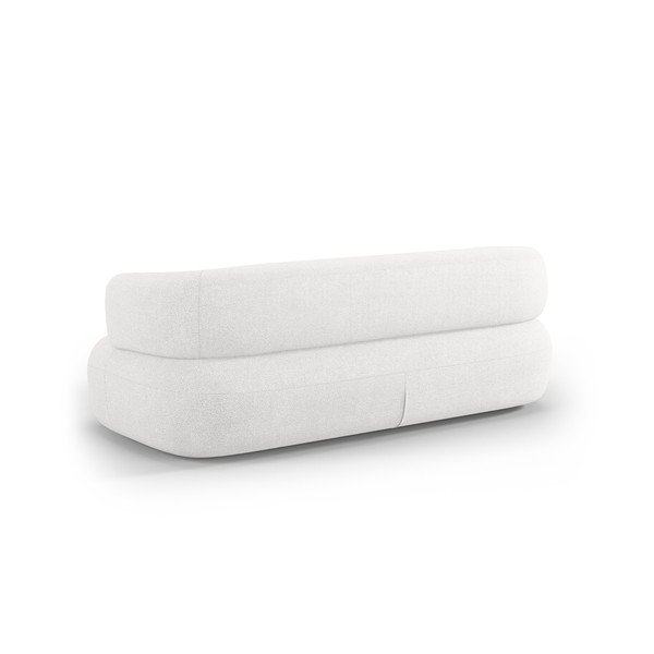 Dramblio kaulo spalvos sofa iš boucle 178 cm Jenny – Micadoni -image-3