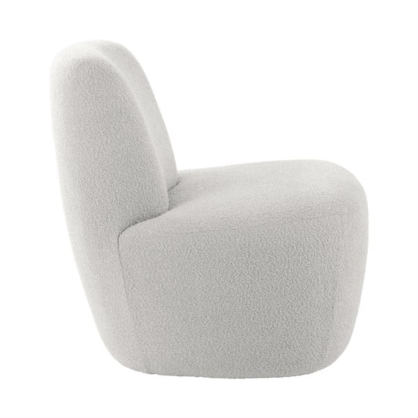 Iš boucle krėslas baltos spalvos Ada – Leitmotiv-image-3