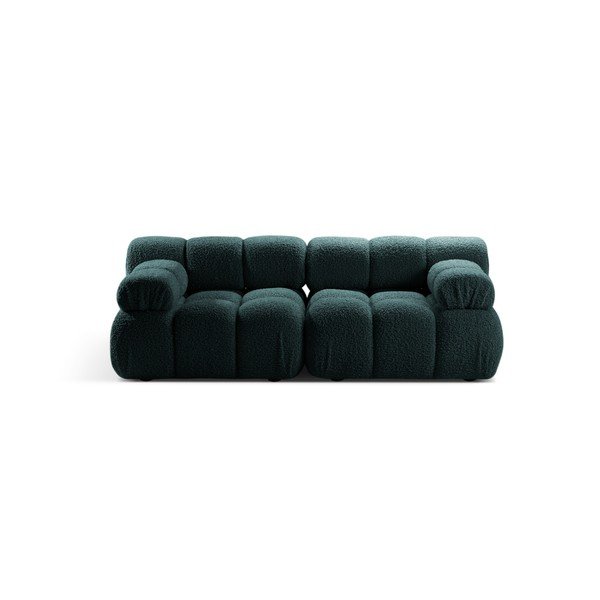 Smaragdinės spalvos sofa iš boucle 188 cm – Micadoni 