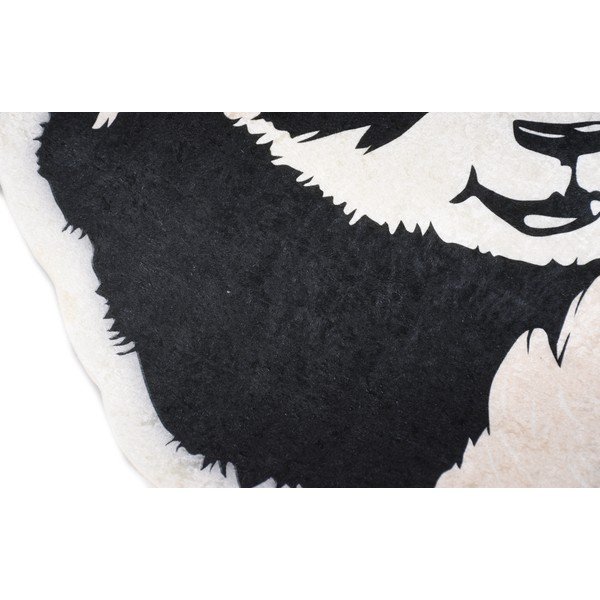 Vaikiškas kilimas juodos ir baltos spalvos ø 120 cm Cuddly Panda – Vitaus-image-2