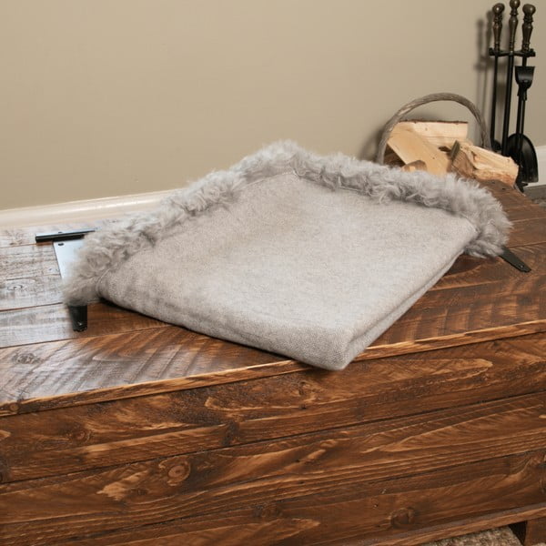 Antklodė ir pledas iš vilnos/iš kailio 140x180 cm – Native Natural-image-2