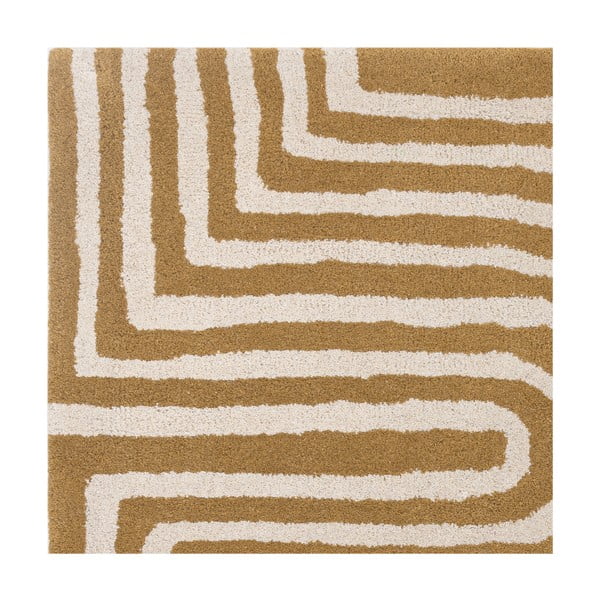 Kilimas iš vilnos ochros spalvos 120x170 cm Reef – Asiatic Carpets-image-4