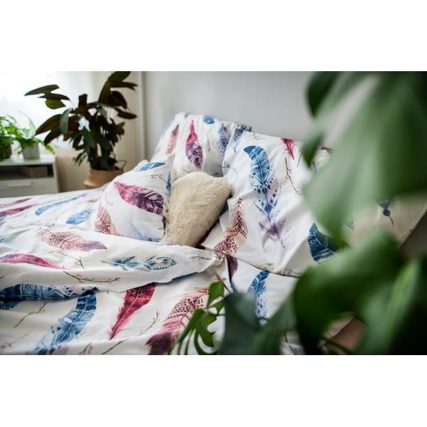 Medvilninė viengulės lovos patalynė 140x200 cm LP Dita Piume - Cotton House-image-4