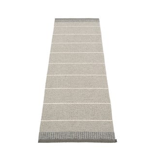 Pilkos spalvos lauko kilimas 60x200 cm Belle Concrete – Pappelina
