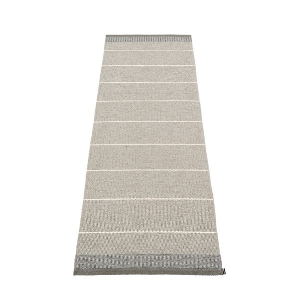 Pilkos spalvos lauko kilimas 60x200 cm Belle Concrete – Pappelina