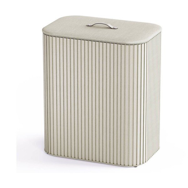 Smėlio spalvos iš bambuko skalbinių krepšys 3x30 l Tota Trio Luxe – Joseph Joseph-image-3