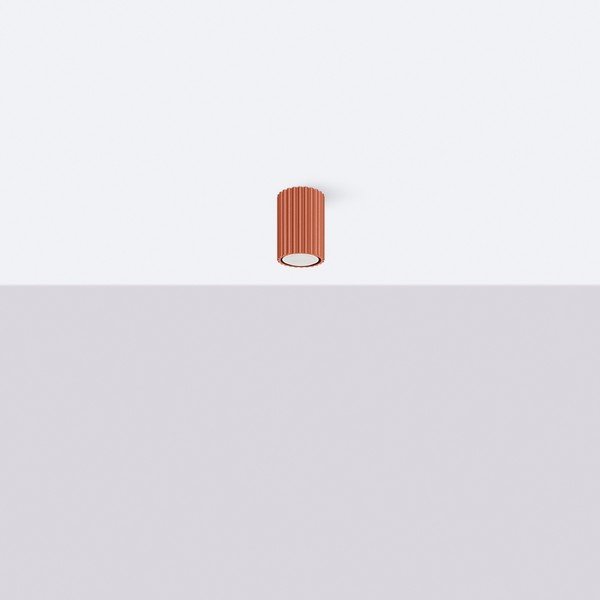 Raudonos plytų spalvos taškinis šviestuvas Gleam – Sollux-image-4