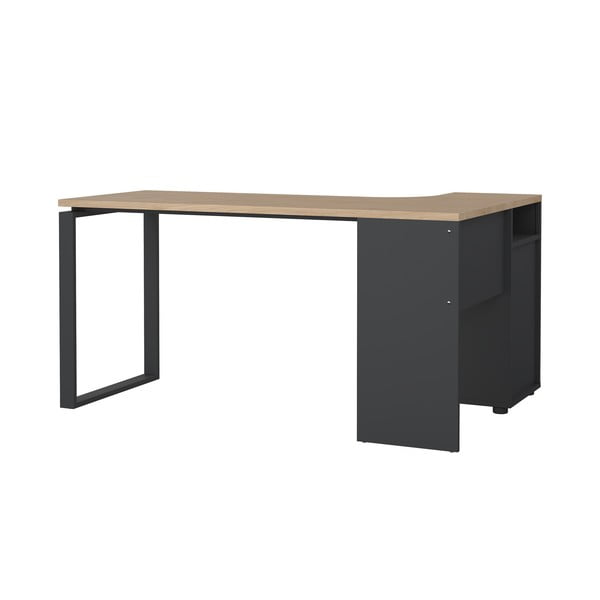 Rašomasis stalas su ąžuolo dekoro stalviršiu 100x150 cm Sign – Tvilum-image-2