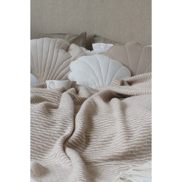 Vilnonis pledas 130x170 cm Sandy Beach - Moi Mili-image-1