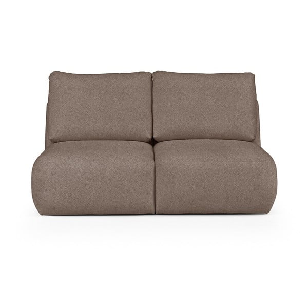 Rudos spalvos iš boucle sofa 164 cm Mirel – Rodier