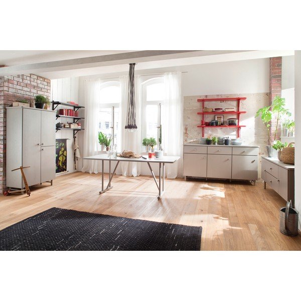 Raudona sieninė lentyna Tenzo Grain-image-1