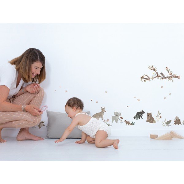 Lipdukų lapas 30x42 cm Australian Animals – Lilipinso-image-1