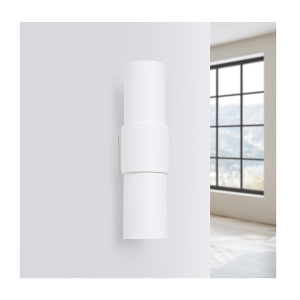 Sieninė lempa baltos spalvos Aurea – Sollux-image-3