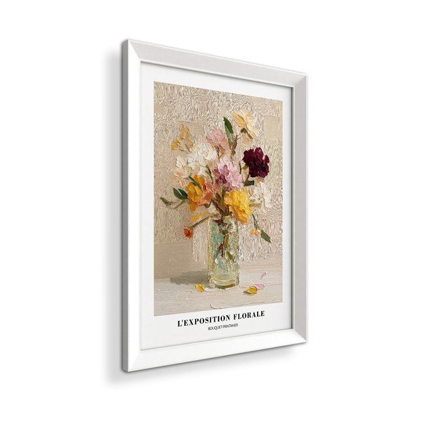 Spausdintas paveikslas su rėmeliu 56x75 cm Sunny Bouquet – Styler-image-4