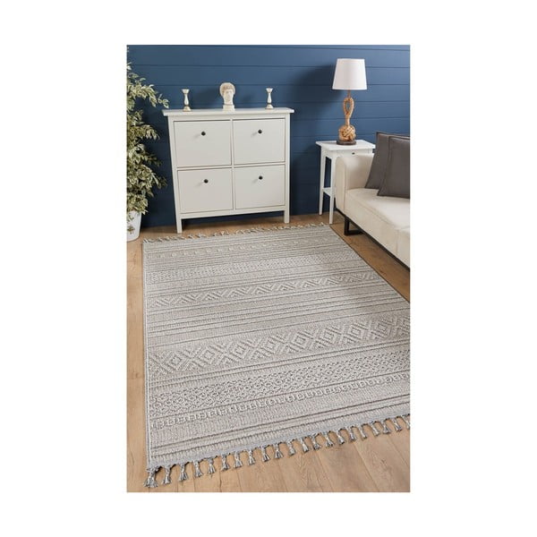 Pilkas kilimas 150x80 cm - Mila Home-image-1