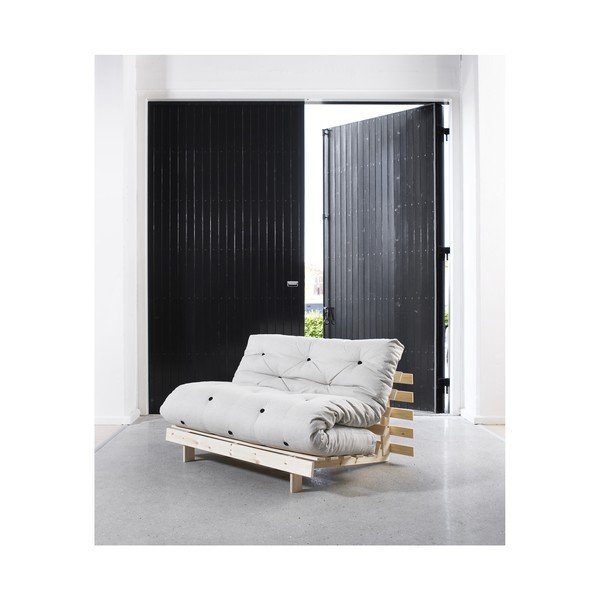 Sofa / lova Šaknys, natūralios / lininės-image-1
