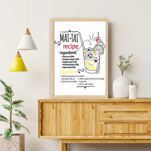 Plakatas rėme 40x55 cm Mai Tai - Wallity-image-1