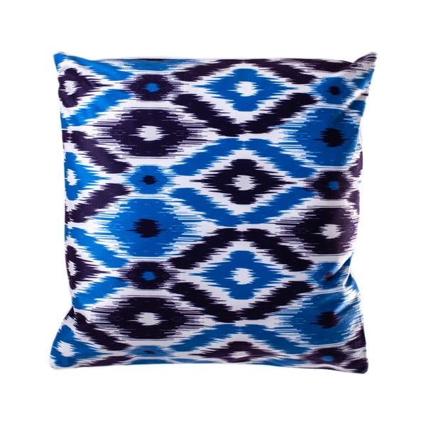 Mėlyna dekoratyvinė pagalvė 45x45 cm Aztek - JAHU collections