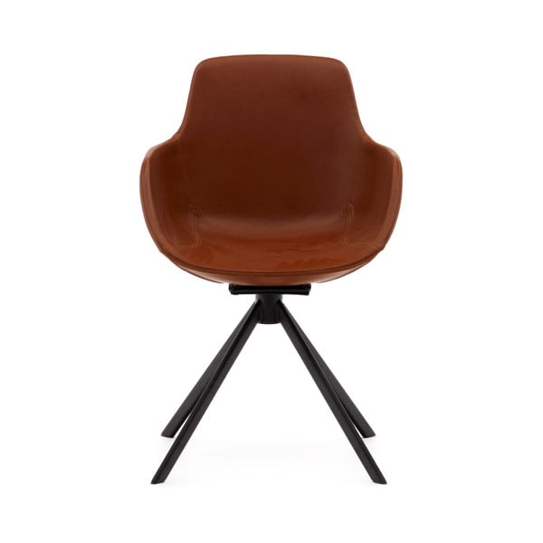 Valgomojo kėdės konjako rudos spalvos 2 vnt. Tissiana – Kave Home