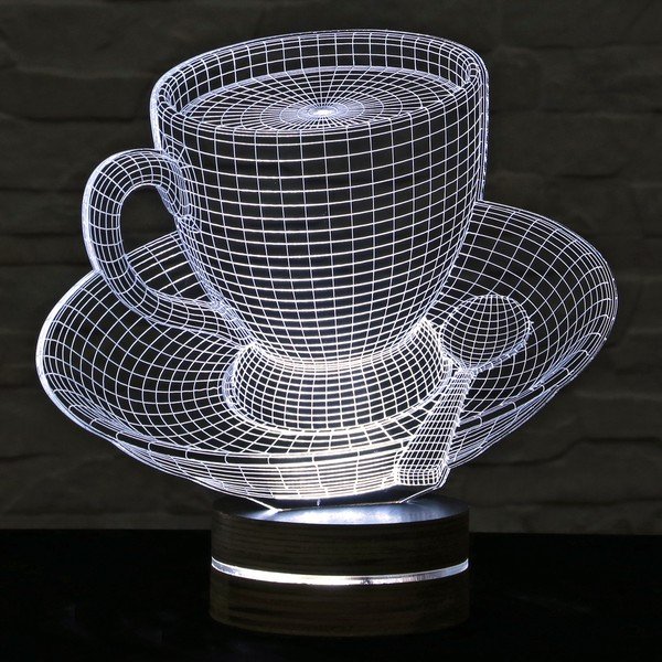 3D stalinis šviestuvas "Puodelis arbatos-image-2